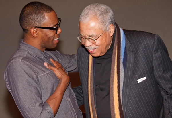 Photo Coverage: James Earl Jones Visits THE SCOTTSBORO BOYS Image