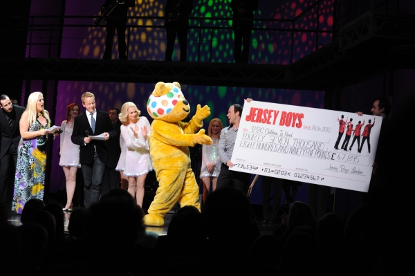 Photo Flash: JERSEY BOYS Joins BBC London 94.9FM For Children In Need Image