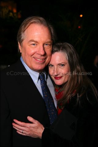 Michael McKean (L) and wife actress Annette O'Toole Photo