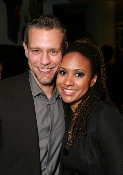 Adam Pascal and Tracie Thoms Photo