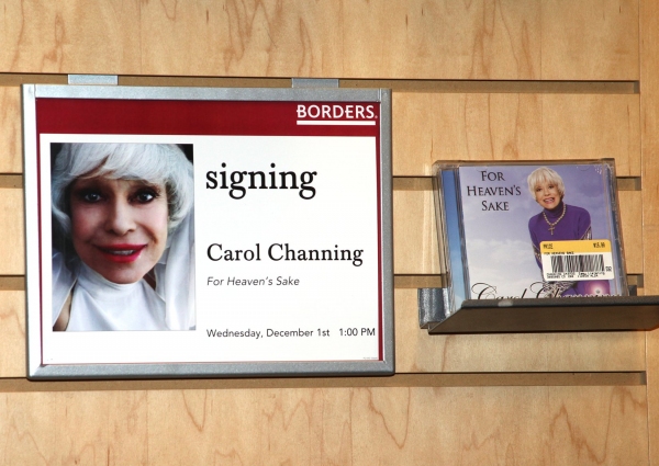 Photo Coverage: Carol Channing Promotes 'For Heaven's Sake' Album at Borders Image
