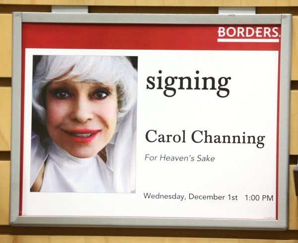 Photo Coverage: Carol Channing Promotes 'For Heaven's Sake' Album at Borders Image