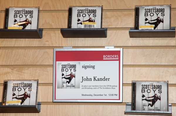 Photo Coverage: John Kander & THE SCOTTSBORO BOYS visit Borders Image