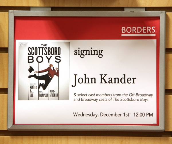 Photo Coverage: John Kander & THE SCOTTSBORO BOYS visit Borders Image