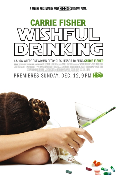 Photo Coverage: Carrie Fisher's WISHFUL DRINKING on HBO - First Look! Image