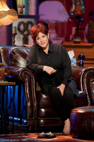 Photo Coverage: Carrie Fisher's WISHFUL DRINKING on HBO - First Look! 