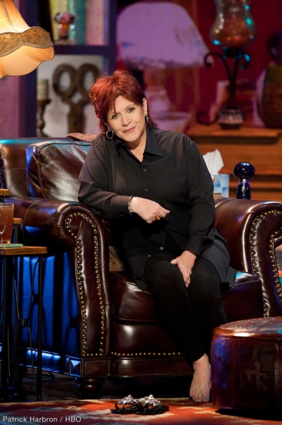 Photo Coverage: Carrie Fisher's WISHFUL DRINKING on HBO - First Look! Image