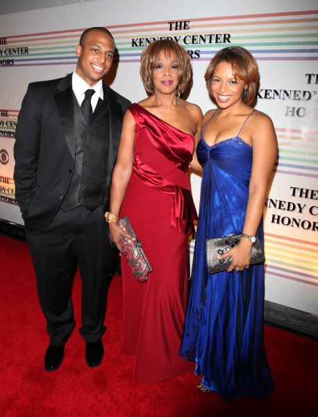 William Bumpus , Gayle King & Kirby Bumpus Photo