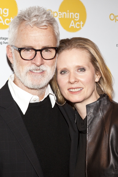 John Slattery and Cynthia Nixon Photo