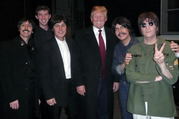 Photo Flash: Donald Trump Visits RAIN Image