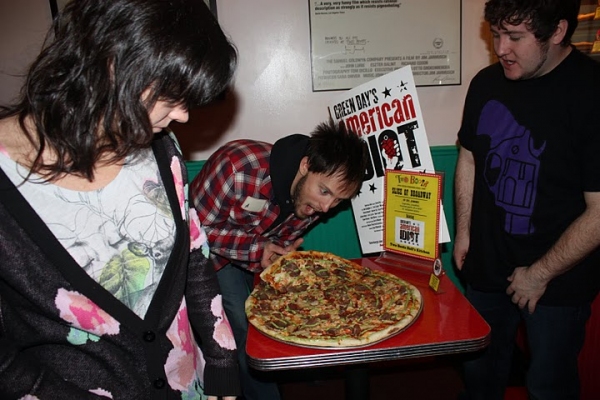 Photo Flash: Two Boots Celebrates AMERICAN IDIOT with 'The St. Jimmy' Slice Image
