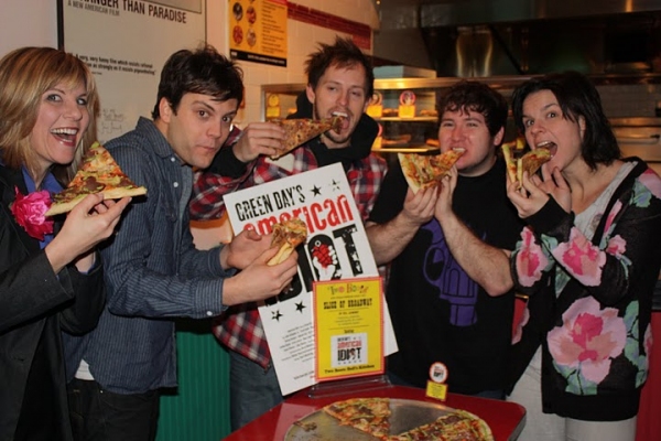 Photo Flash: Two Boots Celebrates AMERICAN IDIOT with 'The St. Jimmy' Slice Image