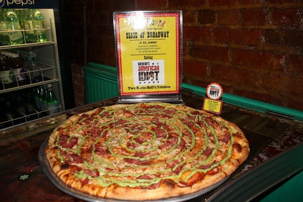 Photo Flash: Two Boots Celebrates AMERICAN IDIOT with 'The St. Jimmy' Slice Image