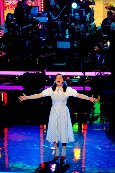 Danielle Hope performs 'Over The Rainbow' Photo