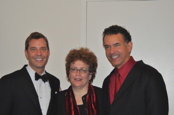 Steven Reineke, Judith Clurman and Brian Stokes Mitchell Photo