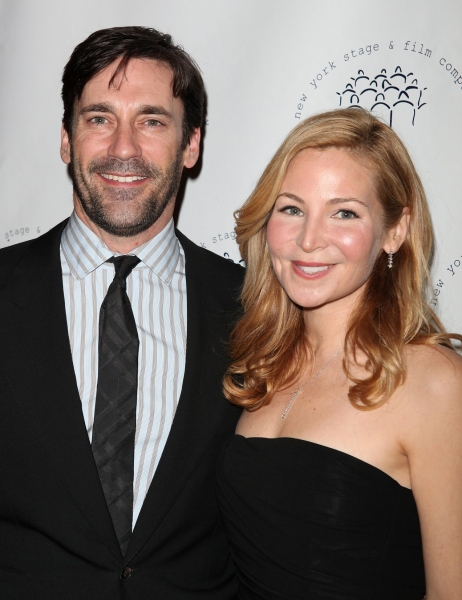 Jon Hamm & Jennifer Westfeldt  at 