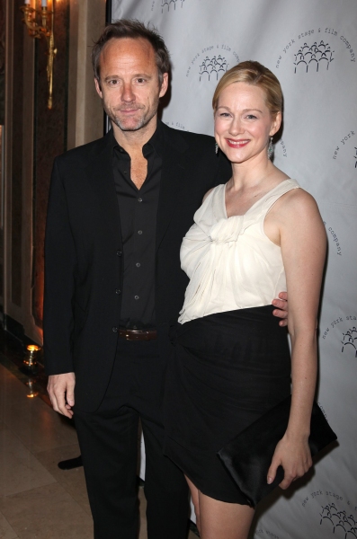 John Benjamin Hickey & Laura Linney Photo