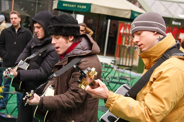 Photo Coverage: AMERICAN IDIOT Plays Bryant Park for BC/EFA Image