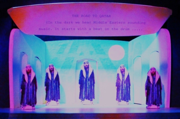 Photo Coverage: Set & Costume Designs for THE ROAD TO QATAR Image