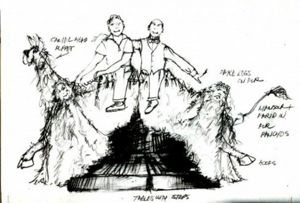 Photo Coverage: Set & Costume Designs for THE ROAD TO QATAR 