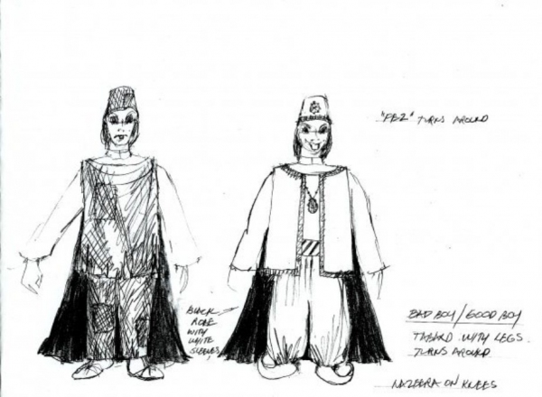 Photo Coverage: Set & Costume Designs for THE ROAD TO QATAR Image