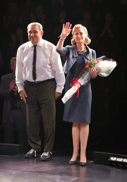 Dan Lauria & Judith Light  - "LOMBARDI" at Circle In The Square Theatre on 10/21/2010 Photo
