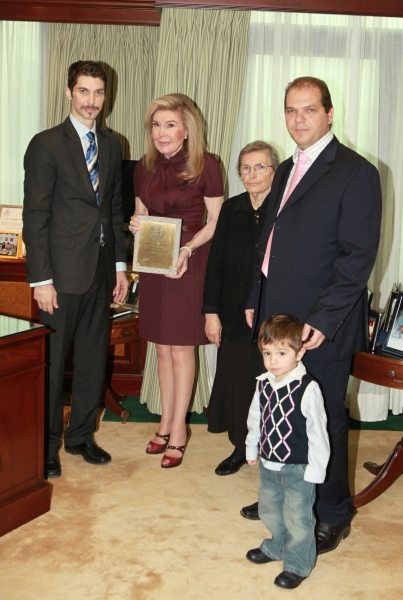 Photo Flash: George Costacos Award Gets Presented to Ms. Marianna Vardinogianni Image