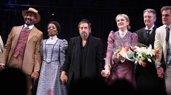 Jesse L. Martin, Marsha Stephanie Blake, Al Pacino, Lily Rabe, Byron Jennings, David  Photo