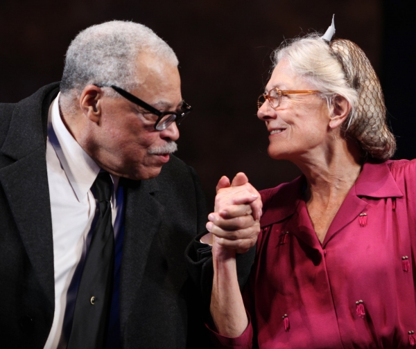 James Earl Jones & Vanessa Redgrave  - DRIVING MISS DAISY" at the Golden Theatre on 1 Photo