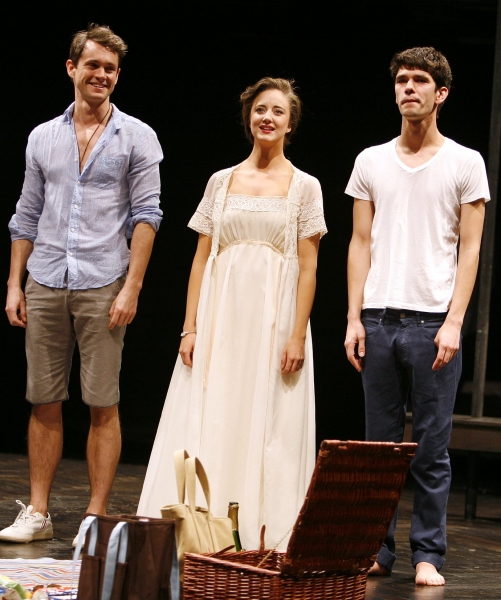 Hugh Dancy, Andrea Riseborough & Ben Whishaw - "THE PRIDE" at the Lucille Lortel Thea Photo