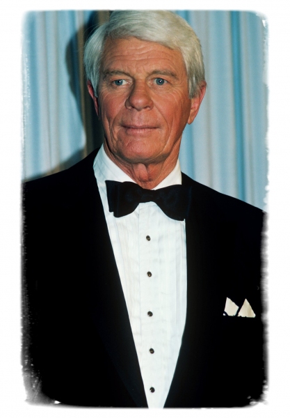 Peter Graves - attends Emmy Awards, Los Angeles.  9/1/1985 Photo