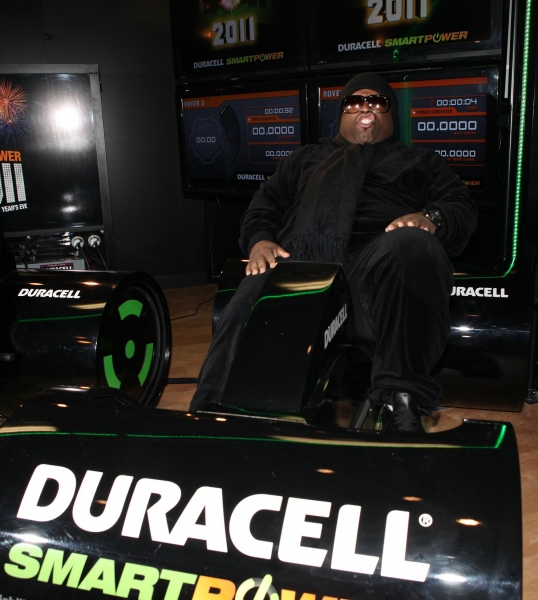 Photo Coverage: Cee Lo Green Visits The Duracell Mobile Smart Power Lab 