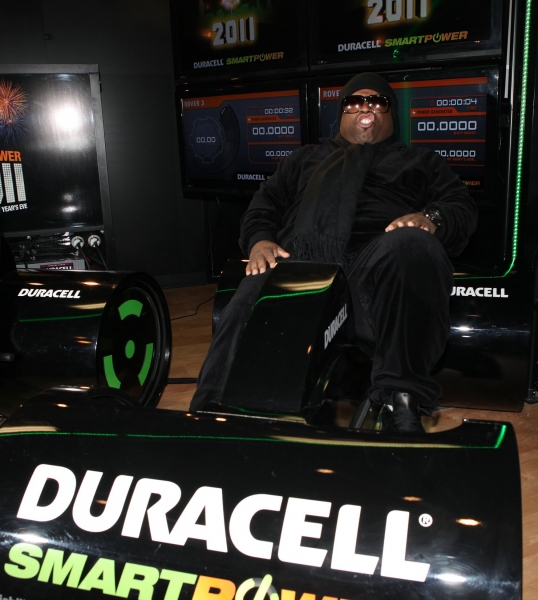 Photo Coverage: Cee Lo Green Visits The Duracell Mobile Smart Power Lab Image