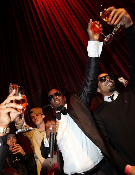 Photo Flash: Diddy Rings in the New Year at LAX Nightclub Image