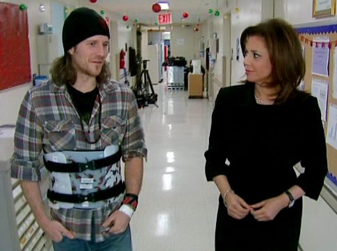 Photo Flash: Christopher Tierney on WCBS News, Tonight Image