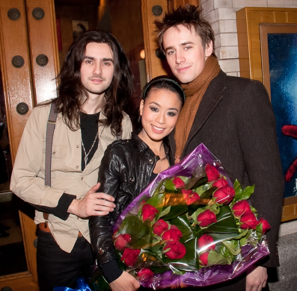 Photo Coverage: Celebrating T.V. Carpio's First Official Performance with the Cast of SPIDER-MAN Image