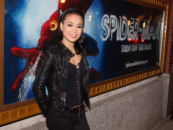 Photo Coverage: Celebrating T.V. Carpio's First Official Performance with the Cast of SPIDER-MAN Image
