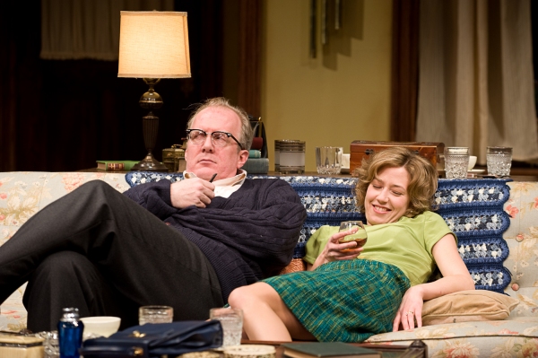 Tracy Letts with Carrie Coon Photo