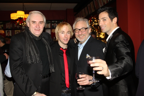 Paul Alexander, Producer Michael Alden, Timothy Jerome and Michel Altieri Photo