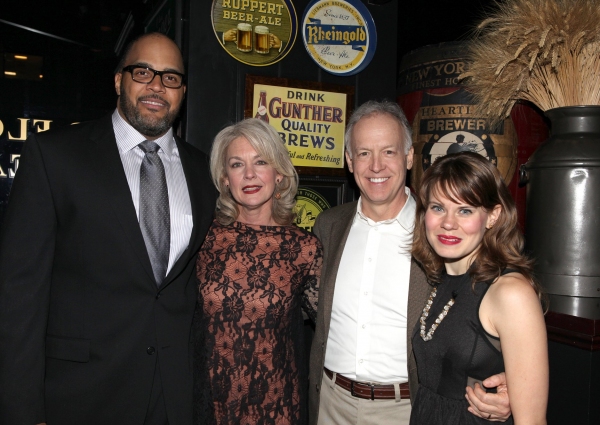 Victor Williams, Michele Pawk, Reed Birney and Celia Keenan-Bolger Photo