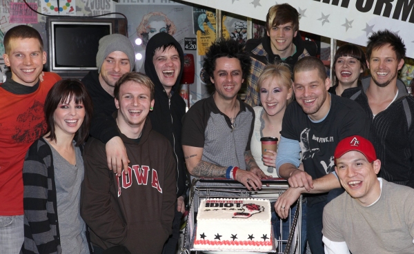 Billy Joe Armstrong (Green Day) with the Ensemble Cast  Photo