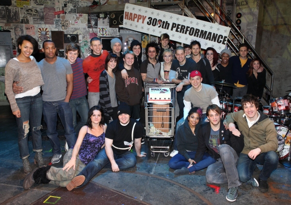 Billy Joe Armstrong (Green Day) with the Ensemble Cast  Photo