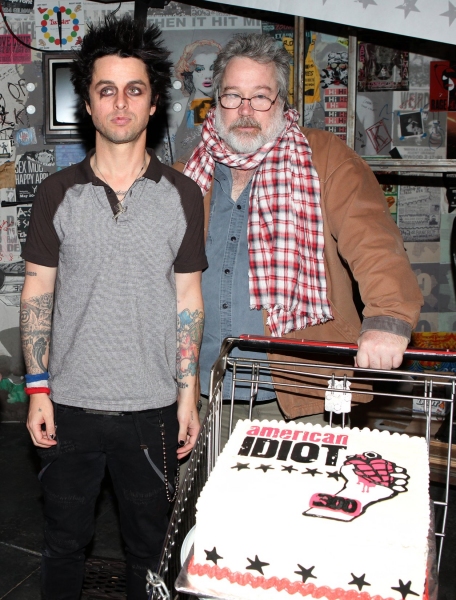 Billy Joe Armstrong & producer Tom Hulce Photo