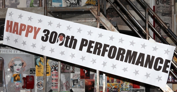 Photo Coverage: AMERICAN IDIOT Celebrates 300 Shows! 