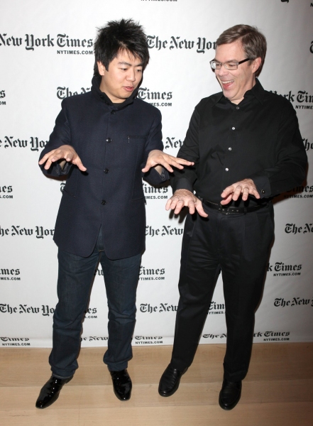 Photo Coverage: Michelle Williams & Lang Lang visit Times Talks Image