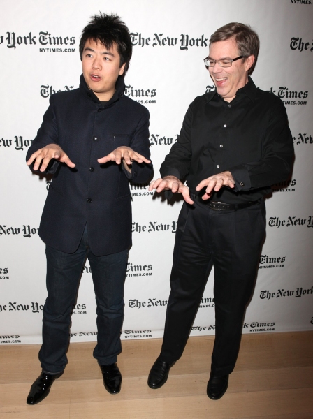 Photo Coverage: Michelle Williams & Lang Lang visit Times Talks Image