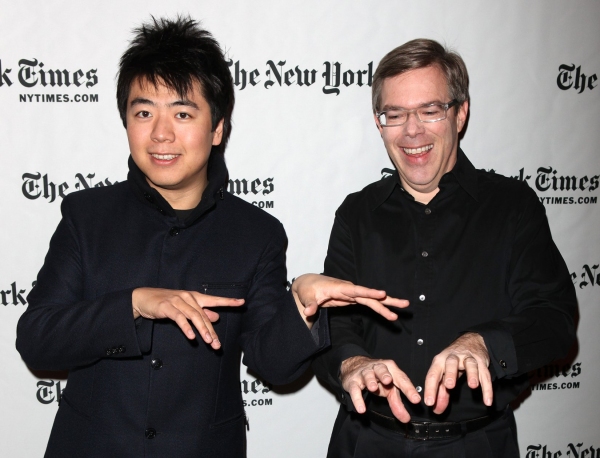 Photo Coverage: Michelle Williams & Lang Lang visit Times Talks Image