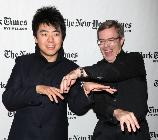 Photo Coverage: Michelle Williams & Lang Lang visit Times Talks Image