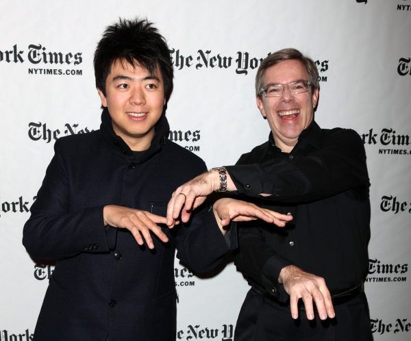 Photo Coverage: Michelle Williams & Lang Lang visit Times Talks Image