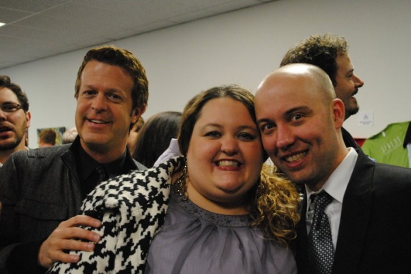 Daron Bruce, Amanda Lamb and Paul Cook Photo